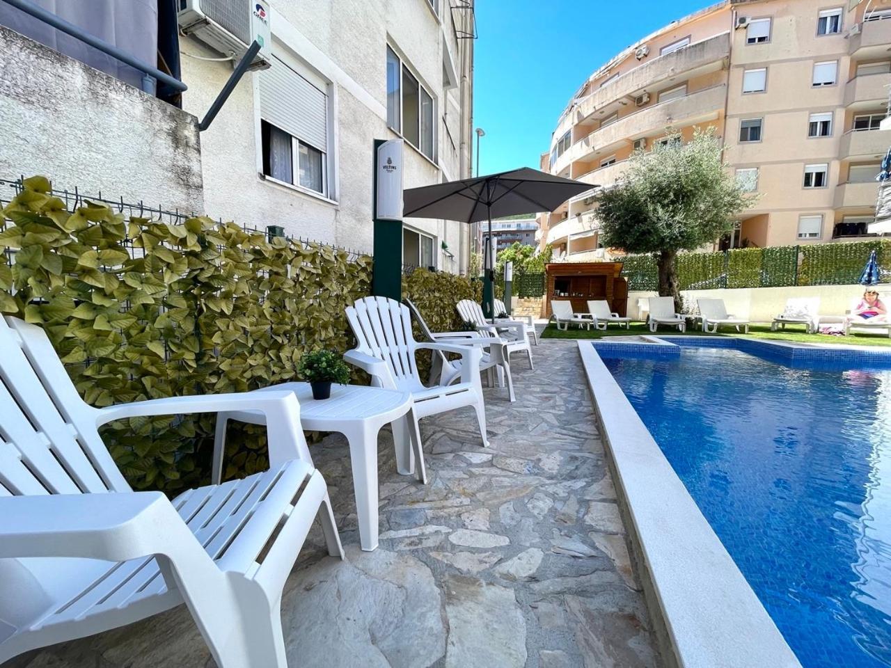 Apartments Monika Budva Exteriör bild